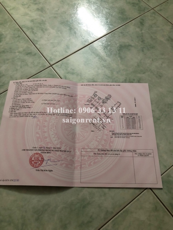 Bán nhà 86 Tôn Thất Tùng, phường Bến Thành, Quận 1, diện tích 121,2m2, giá bán 50 tỷ