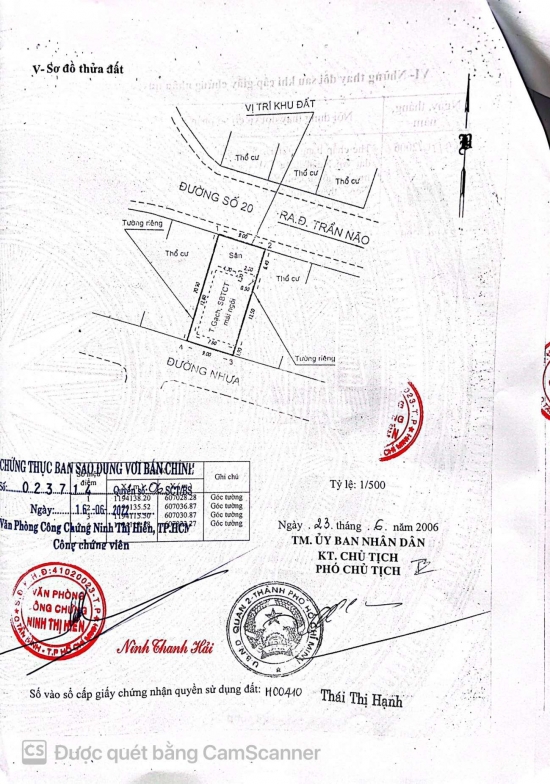 Bán nhà 7 đường số 20, phường Bình An, Quận 2, diện tích 188m2, giá bán 62 tỷ