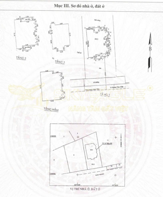Bán nhà 93 Xuân Thủy, phường Thảo Điền, Quận 2, diện tích 897,4m², giá bán 404 tỷ