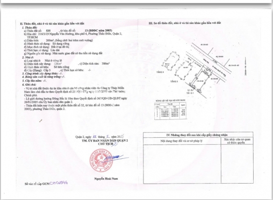 Bán nhà 216A34 Nguyễn Văn Hưởng, phường Thảo Điền, Quận 2, diện tích 200m2, giá bán 64 tỷ