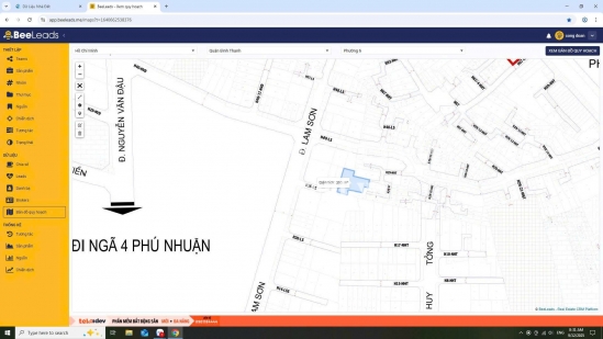 Bán nhà 36/5-36/7 Lam Sơn, Phường 6, Quận Bình Thạnh, diện tích 350m², giá bán 105 tỷ  