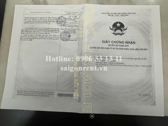 Bán nhà 28 Nguyễn Ư Dĩ, phường An Khánh, Thành phố Hồ Chí Minh, diện tích 1.288,7m2, giá bán 380 tỷ