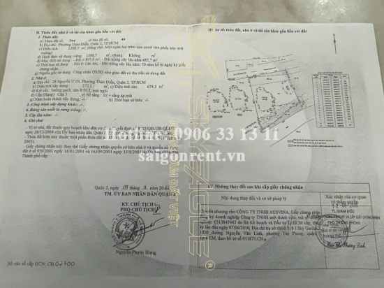 Bán nhà 28 Nguyễn Ư Dĩ, phường An Khánh, Thành phố Hồ Chí Minh, diện tích 1.288,7m2, giá bán 380 tỷ