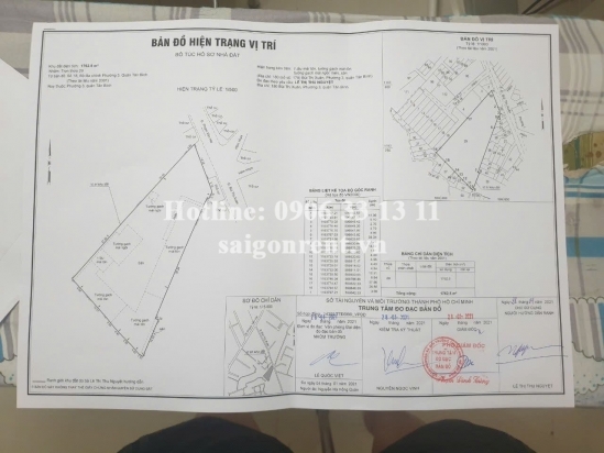 Bán nhà 180 Bùi Thị Xuân, phường 03, Quận Tân Bình, diện tích 1577m2, giá bán 350 tỷ