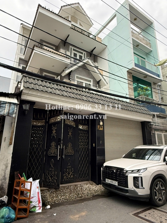 Cho thuê nhà 39 Trung Lang, phường 12, Quận Tân Bình, diện tích đất 125m2, diện tích sử dụng 350m2, 8 Phòng ngủ, giá cho thuê 43 triệu/tháng.