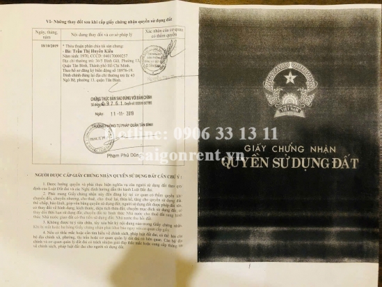 Bán nhà 221 223 225 227 229 231 233 Cộng Hoà, phường Tân Bình, diện tích 1028m2, giá bán 280 tỷ