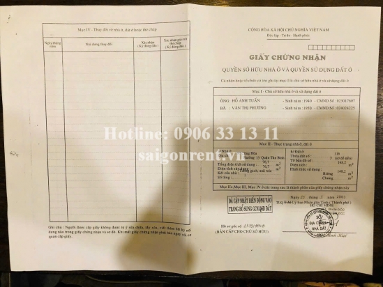 Bán nhà 221 223 225 227 229 231 233 Cộng Hoà, phường Tân Bình, diện tích 1028m2, giá bán 280 tỷ