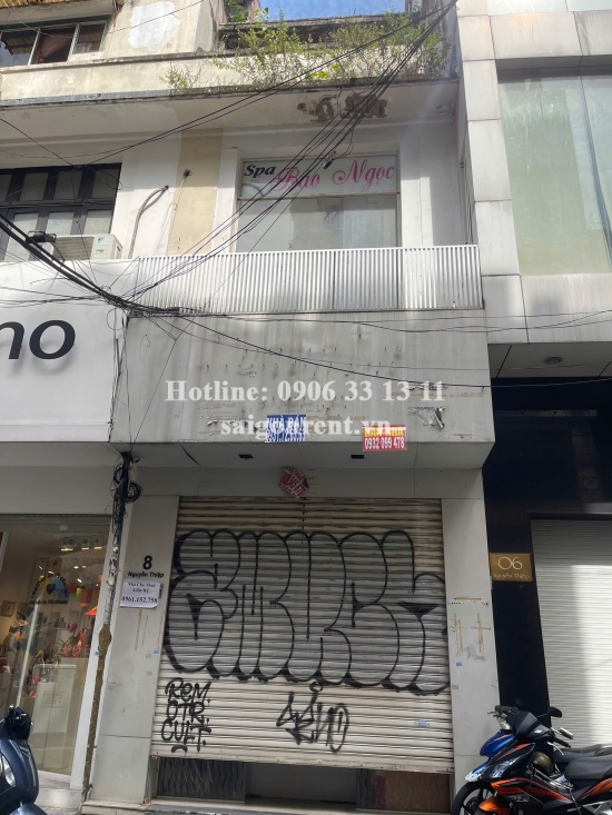 Cho thuê nhà số 8 Nguyễn Thiệp, phường Bến Nghé, Quận 1, diện tích đất 64m2, diện tích sử dụng 150m2, giá 80 triệu/ tháng