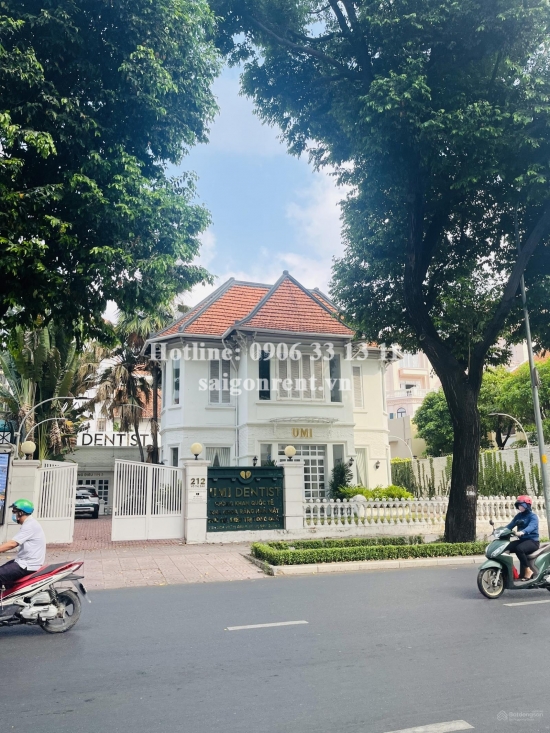 Cho thuê biệt thự 212 Võ Thị Sáu, Quận 3, 260 triệu