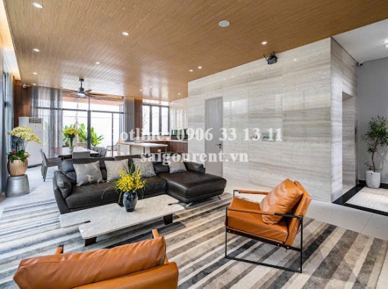 Cho thuê biệt thự D12 Đường 90, phường Thạnh Mỹ Lợi, Quận 2, 06 phòng ngủ, 500m2, 120 Triệu