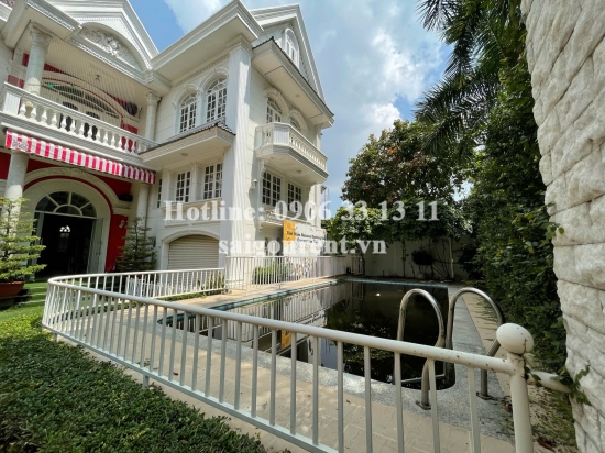 Cho thuê Biệt thự 18 đường số 10, phường Thảo Điền, Quận 2, 12000$