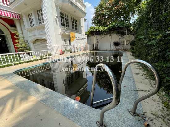 Cho thuê Biệt thự 18 đường số 10, phường Thảo Điền, Quận 2, 12000$