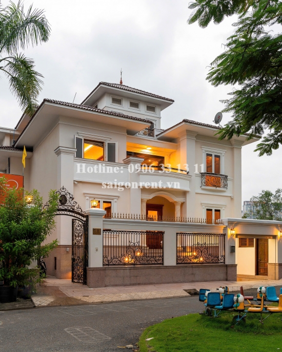 Cho Thuệ Biệt thự 74/12 Thân Văn Nhiếp, Bình Trưng, Quận 2, 8000 USD