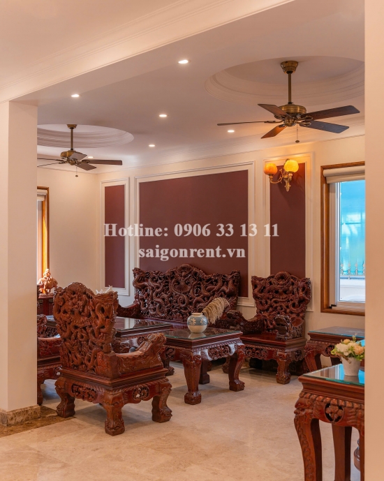 Cho Thuệ Biệt thự 74/12 Thân Văn Nhiếp, Bình Trưng, Quận 2, 8000 USD