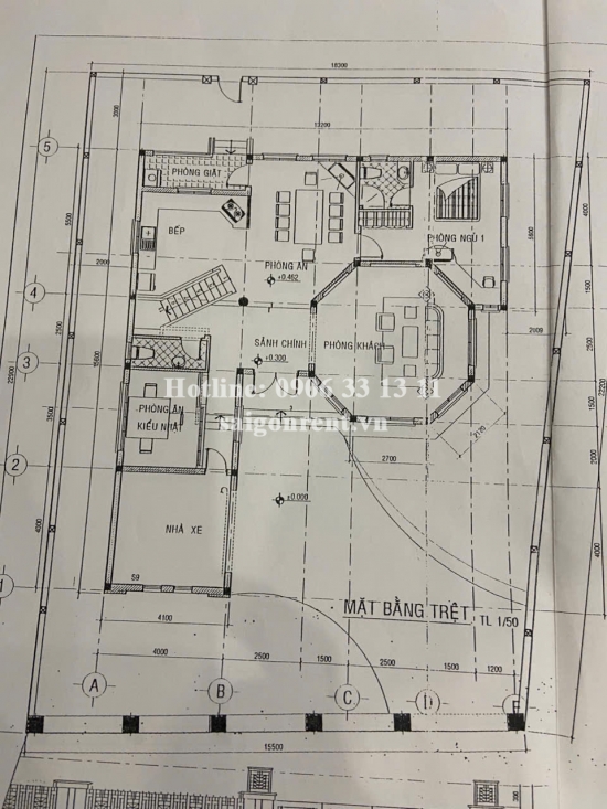 Cho thuê biệt thự 74/14 Thân Văn Nhiếp, Bình Trưng, Quận 2, 70 Triệu