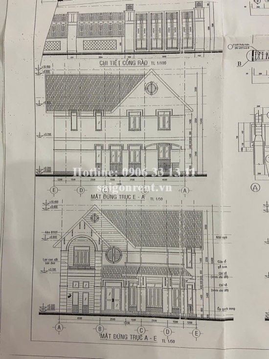 Cho thuê biệt thự 74/14 Thân Văn Nhiếp, Bình Trưng, Quận 2, 70 Triệu