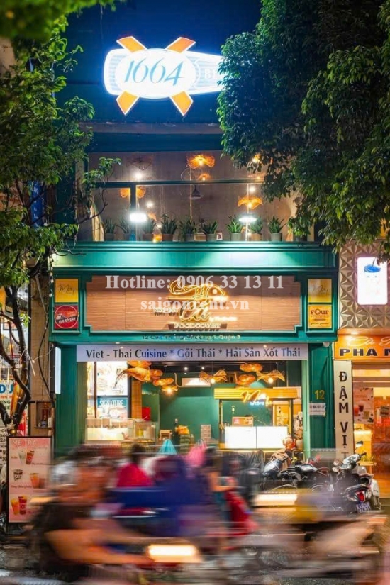 Cho thuê nhà 12 Cao Thắng, Quận 3, 125 Triệu