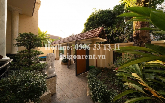 Villa for lease on Mai Chi Tho street, An Khanh ward, 600sqm, 8 bedrooms, 07 bathrooms, 6000 USD 