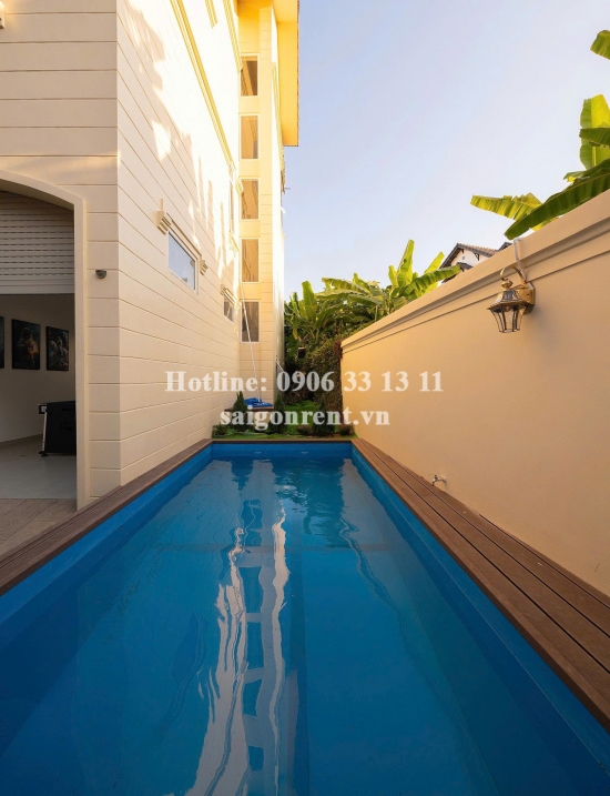 Villa for lease on Mai Chi Tho street, An Khanh ward, 600sqm, 8 bedrooms, 07 bathrooms, 6000 USD 