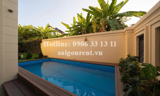 Villa for lease on Mai Chi Tho street, An Khanh ward, 600sqm, 8 bedrooms, 07 bathrooms, 6000 USD 