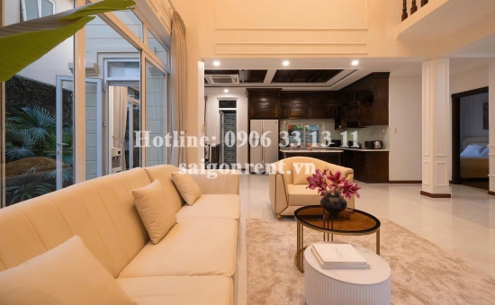 Villa for lease on Mai Chi Tho street, An Khanh ward, 600sqm, 8 bedrooms, 07 bathrooms, 6000 USD 