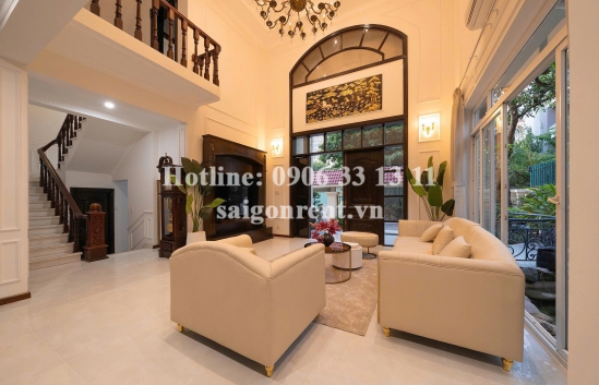Villa for lease on Mai Chi Tho street, An Khanh ward, 600sqm, 8 bedrooms, 07 bathrooms, 6000 USD 