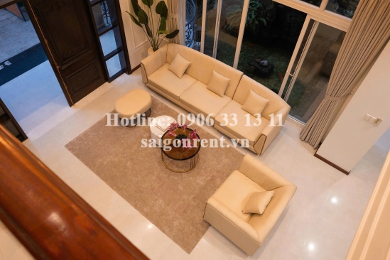 Villa for lease on Mai Chi Tho street, An Khanh ward, 600sqm, 8 bedrooms, 07 bathrooms, 6000 USD 
