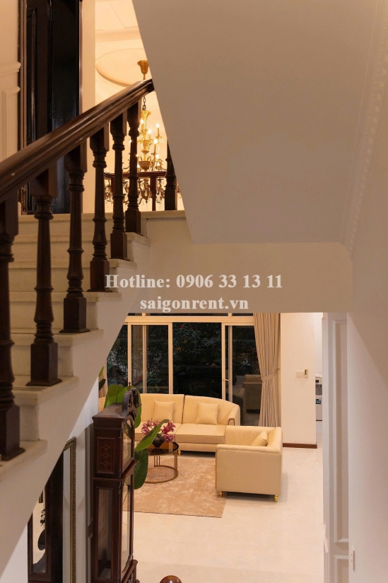 Villa for lease on Mai Chi Tho street, An Khanh ward, 600sqm, 8 bedrooms, 07 bathrooms, 6000 USD 
