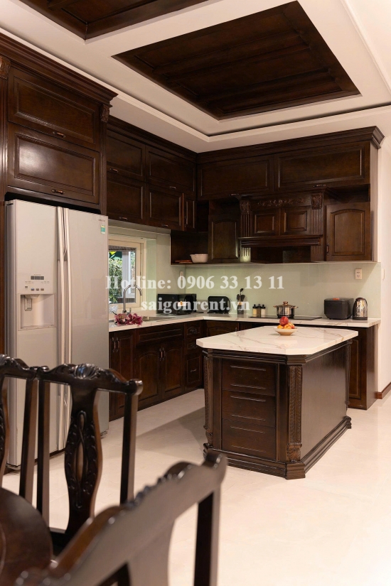 Villa for lease on Mai Chi Tho street, An Khanh ward, 600sqm, 8 bedrooms, 07 bathrooms, 6000 USD 
