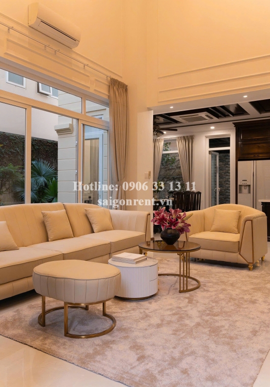 Villa for lease on Mai Chi Tho street, An Khanh ward, 600sqm, 8 bedrooms, 07 bathrooms, 6000 USD 