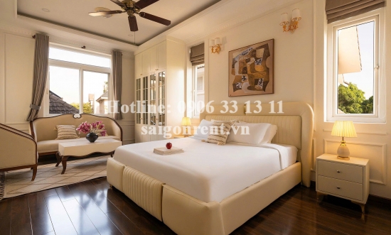 Villa for lease on Mai Chi Tho street, An Khanh ward, 600sqm, 8 bedrooms, 07 bathrooms, 6000 USD 