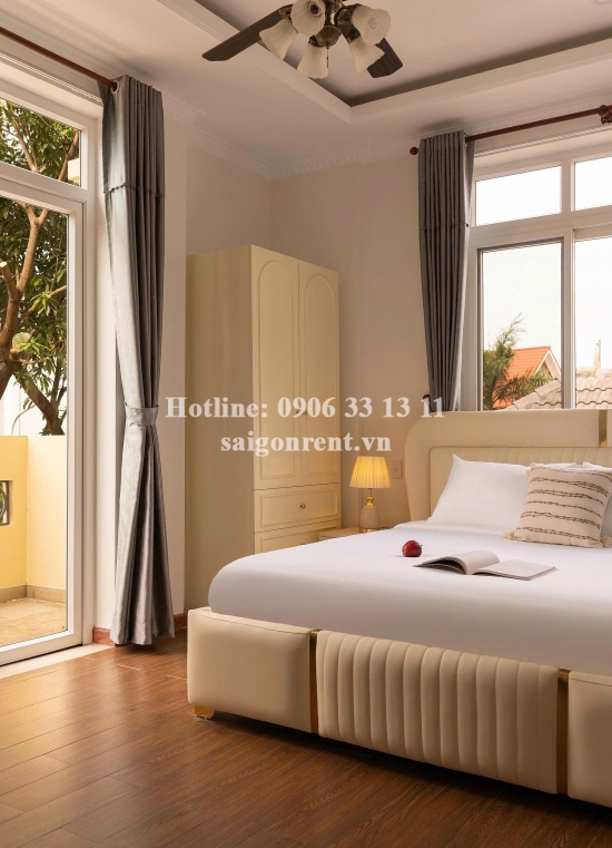 Villa for lease on Mai Chi Tho street, An Khanh ward, 600sqm, 8 bedrooms, 07 bathrooms, 6000 USD 