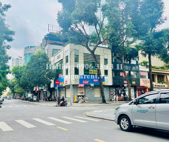 Street frontage house for rent in 2 4 6 Huynh Thuc Khang street, Sai Gon ward, 1000sqm, 15000$