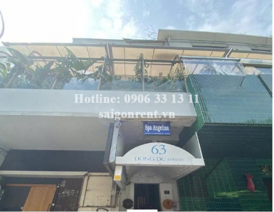 Office space for rent at 63 Dong Du street, Sai Gon ward, 4th floors with 500sqm, 13500 USD