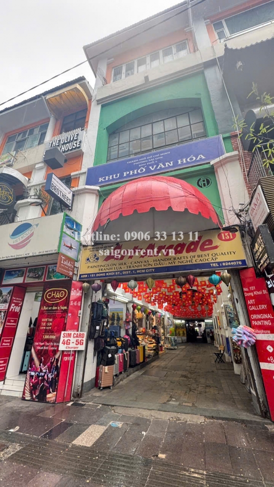 Office space for rent at 153/2 Dong Khoi street, Sai Gon ward, 130sqm, 3100$