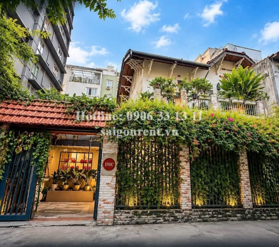 Villa for lease on 180C Hai Ba Trung street, Tan Dinh ward, 480sqm, 5000$