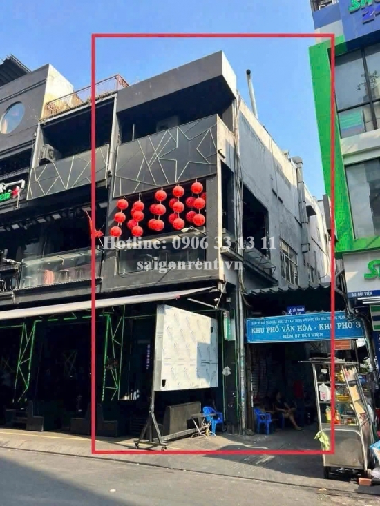 House for rent at 51 Bui Vien street, Ben Thanh ward, 170sqm, 6200 USD
