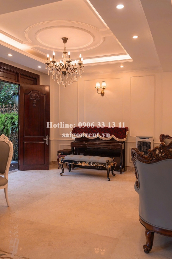 Villa for rentin Nguyen U Di street, An Khanh ward, 07 Bedrooms, 600sqm, 6000 USD