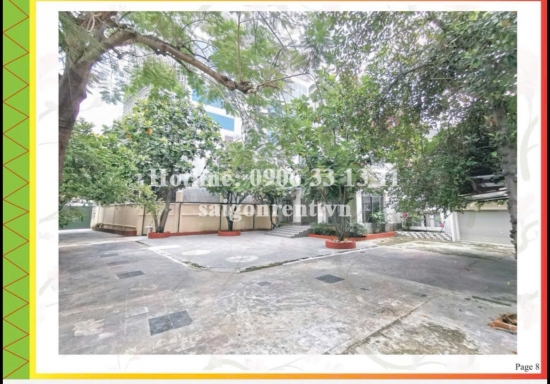 Villa for rent in An Phu street, An Khanh ward, 04 bedrooms, 890,7sqm, 8.470 USD