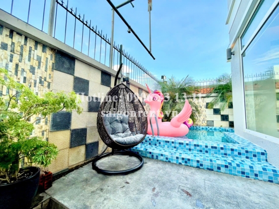 Villa for rent at Su Hy Nhan street, Thanh My Loi, Cat Lai ward, 06 bedrooms, 500sqm, 4200 USD