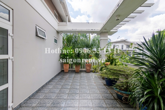 Villa for rent at Su Hy Nhan street, Thanh My Loi, Cat Lai ward, 06 bedrooms, 500sqm, 4200 USD