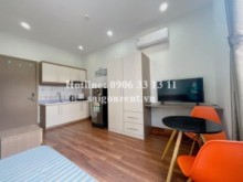 Beautiful serviced studio apartment 01 bedroom with alot of light for rent on Nguyen Gia Tri street, ward 25, Binh Thanh District - 30sqm - 350 USD
