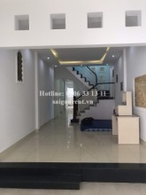 House/ Nhà Phố for rent in Binh Thanh District - House 4m x30m for rent on Nguyen Cuu Van street, ward 17, Binh Thanh dsitrict -1 ground floor and 1st floor- 28.000.000 VND